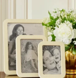 Modern Shagreen Frame Cream