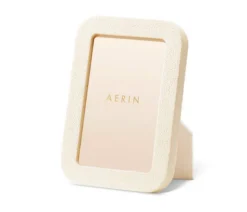Modern Shagreen Frame Cream