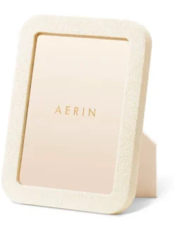 Modern Shagreen Frame Cream
