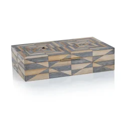 Monarch Box With Brass Trim