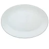 Monceau Oval Platter Platinum Large
