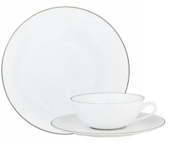 Monceau Oval Platter Platinum Large