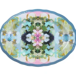 Nantucket Bloom Melamine Platter