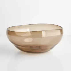 Nesting Glass Bowl Collection Wheat