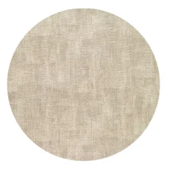 New Luster Round Placemat s/4 - Birch