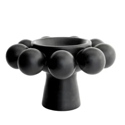 Nimbus Footed Bowl Onyx