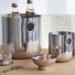 Oh De Stainless Steel Champagne Bucket