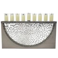 Organic Lace Menorah