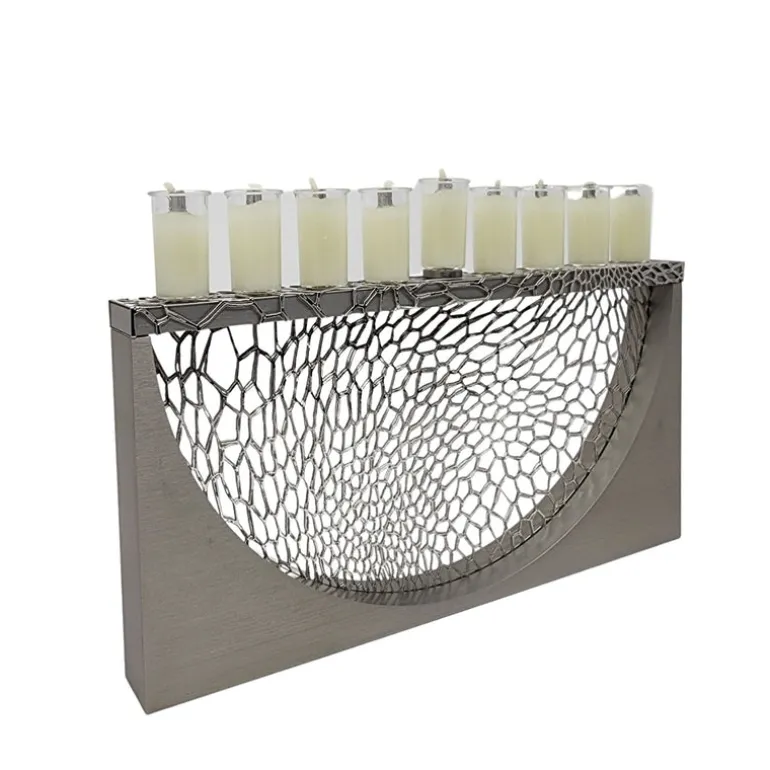 Organic Lace Menorah