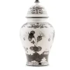 Oriente Italiano Potiche Vase 12"