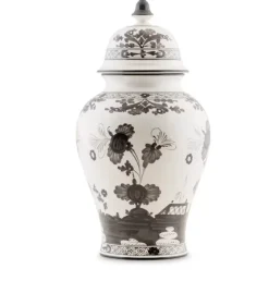 Oriente Italiano Potiche Vase 12"
