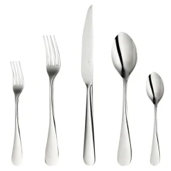 Origine Christofle Stainless Steel Flatware 5 Piece Setting