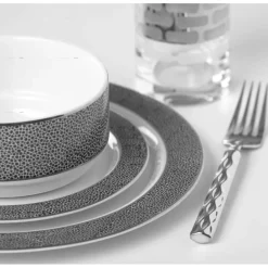 Panthera Dinnerware Platinum