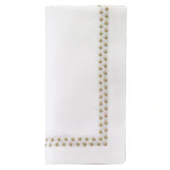 Pearls Napkin Gold Set of 4