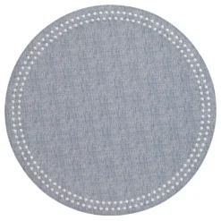 Pearls Round Placemat Set of 4