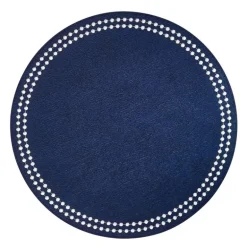 Pearls Round Placemat Set of 4