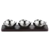 Petal Dip Bowl Set with Tray