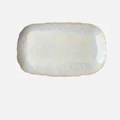 Plume White Dinnerware Pearl