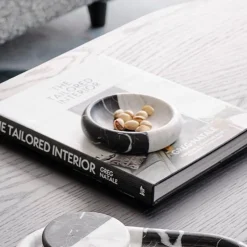 Polar Marble Trinket Bowl