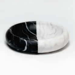 Polar Marble Trinket Bowl