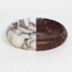 Polar Marble Trinket Bowl