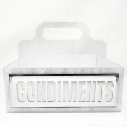 Porter Acrylic Condiments Caddy