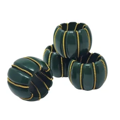 Pumpkin Napkin Ring Set of 4