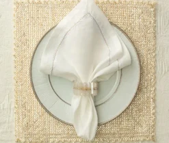 Radiant Napkin Ring Iridescent Set of 4