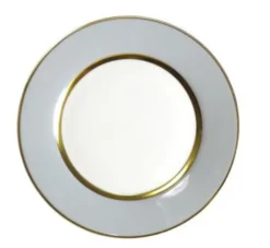 Recamier Grey & Gold Dinnerware