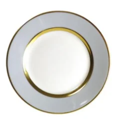 Recamier Grey & Gold Dinnerware