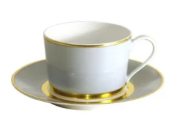 Recamier Grey & Gold Dinnerware