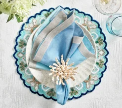 Reed Napkin Ring Natural Set of 4