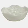 Resin Ripples Bowl White -