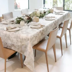 Ritz Tablecloth - Silver 70 x 128