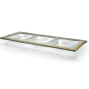 Roman Antique 3 Section Tray Gold