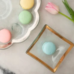 Roman Antique Square Bowl - Gold - Small