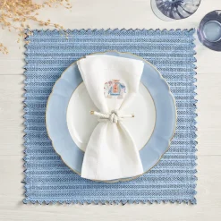 Rope Knot Napkin Ring Set of 4 -