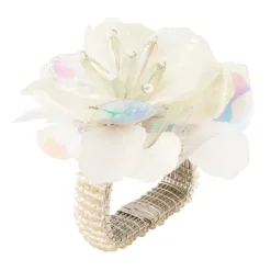 Roselily Napkin Ring Set of 4