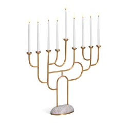 Rova Gold Menorah