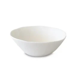 Sculpt Tapered White Medium Bowl