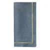 Seaton Napkin Flint & Gold Set of 4