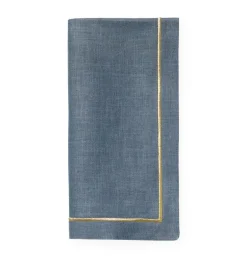 Seaton Napkin Flint & Gold Set of 4