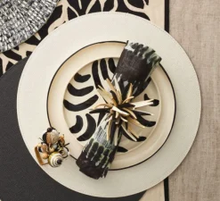 Shagreen Placemat White Set of 4