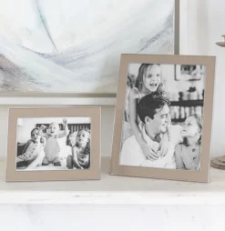 Shagreen Silver Trim Sand Frame