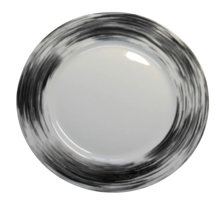 Shanghai Dessert and Salad Plate Coupe Platinum