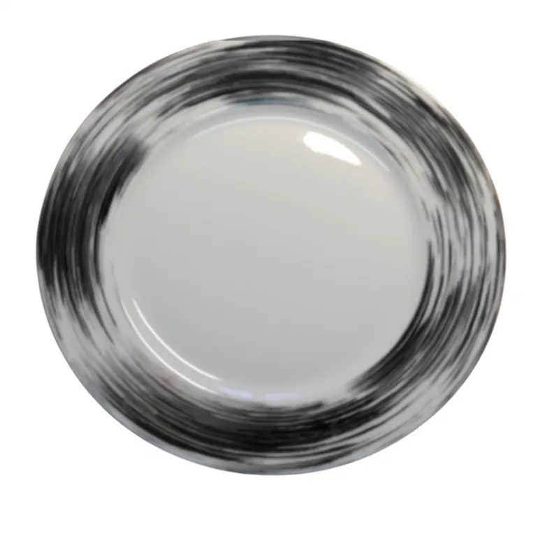 Shanghai Dessert and Salad Plate Coupe Platinum