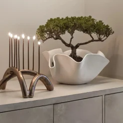 Shayna Heritage Bronze Menorah