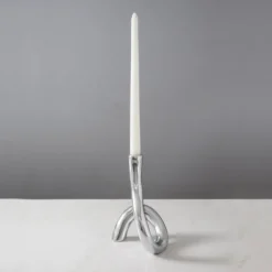 Sierra Serpente Silver Candlestick 11"