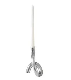 Sierra Serpente Silver Candlestick 8"