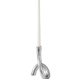 Sierra Serpente Silver Candlestick 11"